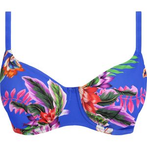 Fantasie HALKIDIKI UW GATHERED FULL CUP BIKINI TOP Dames Bikinitopje - Ultramarine - Maat 80D (EU)