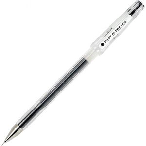 Pilot G-Tec-C4 – Gel Ink Zwarte Rollerball pen – Extra Fine Tip