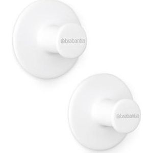 Brabantia ReNew Handdoekhaakjes - 2 stuks - White