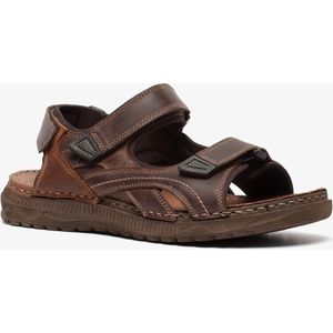 Mountain Peak leren heren sandalen bruin - Maat 46