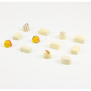 Ambachtelijke bonbons witte chocolade - 20 Stuks