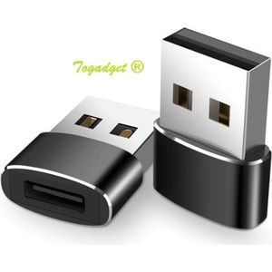 USB-C female naar USB 2.0 male Adapter