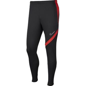Nike Sportbroek - Maat 128  - Unisex - zwart/ rood