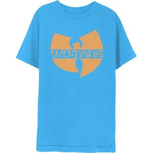 WuTang Clan - Logo Heren T-shirt - S - Blauw