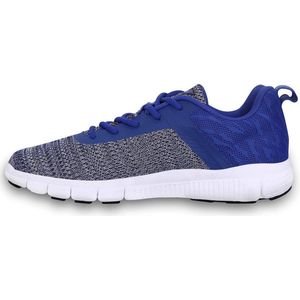 Nivia ESCORT 2.0 hardloopschoenen (blauw, 4 VK / 5 VS / 38 EU) | Voor mannen en jongens | Voor hardlopen, joggen, trainen, fitness | TPU, rubber | Comfortabel | Kussen | Lichtgewicht