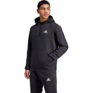 adidas Sportswear Essentials Fleece Hoodie - Heren - Zwart- 2XL