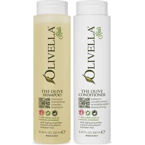 Olivella Natuurlijke Olijfolie Shampoo & Conditioner Duo 2 x 500 ml