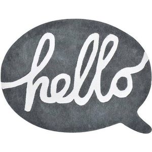 Vloerkleed Tekstballon 'Hello' | Kinderkamer | Babykamer | Baby | Kinderen
