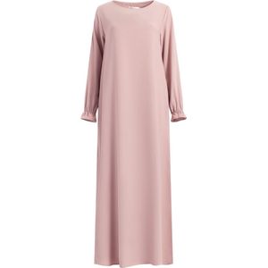 Abaya Pofmouw Roze Maat 2XL/3XL - Islamitische kleding/producten - Abaya/Kaftan/Abaya dames/pofmouw/jilbab/