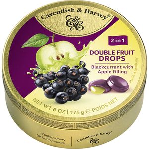 Cavendish & Harvey Double Fruit Appel & Bosbes - 9 x 175 Gram
