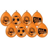 Ballonnen - 16 stuks - Loeki de Leeuw - oranje - Asjemenou