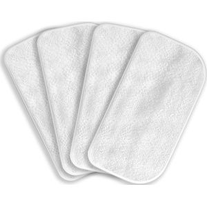 LUMAN Stoomreiniger Microvezeldoekjes Set - Geschikt voor V1 - Stoomdoek - Microvezeldoek - Navulling - 4 Stuks