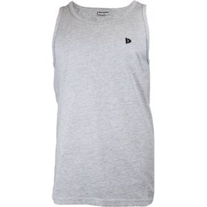 2-Pack Donnay Muscle shirt - Tanktop - Heren - Black/Light Grey marl - maat 3XL