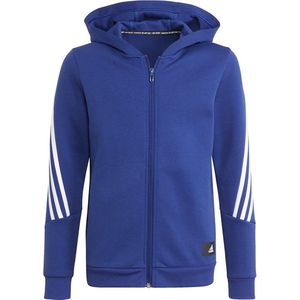 Adidas Fi 3 Striker Sweater Met Ritssluiting Victory Blue / White - 5-6 jaar - Kinderen
