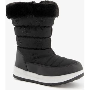 Gevoerde kinder snowboots - Zwart - Maat 35 - Moonboots