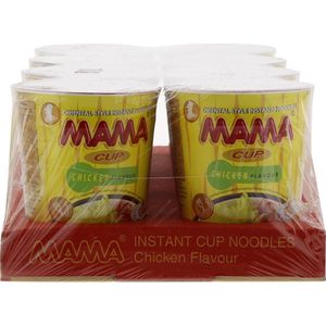 Mama Cup Instant Noodles Kipsmaak 8 stuks x 70g