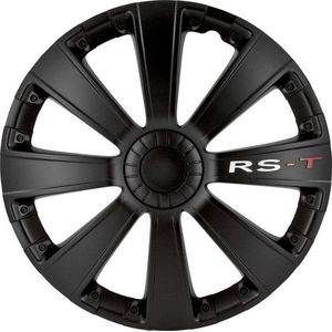 Autostyle Wieldoppen Rs-t 16 Inch Abs Zwart Set Van 4