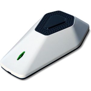 DISIbox - Persoonlijk en Mobiele Luchtzuiveraar - Mini Luchtreiniger met drievoudige werking effectief tegen Hooikoorts, Pollen, Virussen en Bacteriën - UVC LED, Nano filter en Ionisator