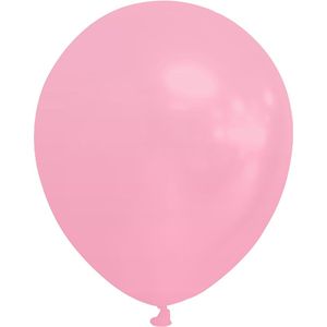 Ballonnen klein baby roze 100 stuks - 5 inch