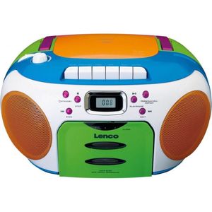 Lenco SCD-971 - Draagbare radio met cassette speler - Kids