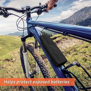 E-bike accu-beschermhoes Ebike-tas 350 x 85 x 125 mm Powerpack-beschermtas voor langere looptijd en levensduur, veiligheidstas voor opslag, transport, accu opladen, tegen kou