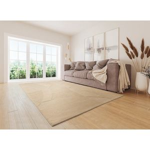 Vloerkleed Acsento Piana Dark Beige - maat 200 x 290 cm