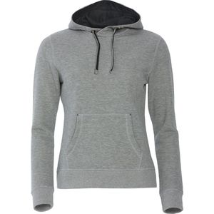 Clique Classic Hoody Women 021042 - Antraciet Melange - XS