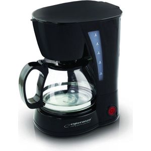 Esperanza EKC006 Koffiezetapparaat Herbruikbare Filter Druppelstop Glazen Kan 0,6L