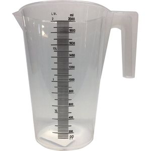 Maatbeker van 2 liter