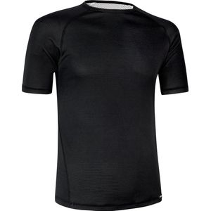 GripGrab - Ride Thermal Korte Mouw Fiets Base Layer Ondershirt Zweethemd - Zwart - Unisex - Maat M