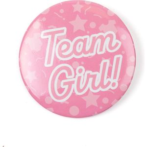 Badge small - Gender reveal team girl