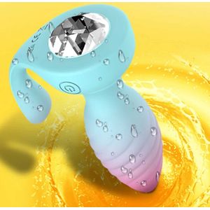 Dubbele intense vibrator - Remote control - Hevige en snelle orgasmes - Prostaat - Anaal - G-spot - C-spot - Dubbele motor - 10 vibratiestanden - Afstandsbediening