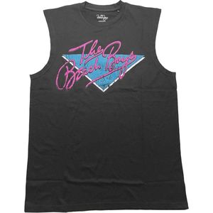 The Beach Boys - Retro Logo Tanktop - S - Zwart