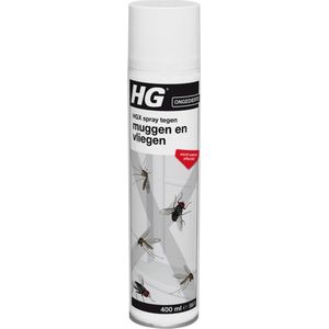 6x HG X Spray Tegen Muggen & Vliegen 400 ml