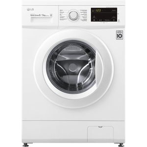 LG GD3M108N3 - 8/5 kg Was-droogcombinatie met Direct Drive motor - Beste zorg met 6 Motion