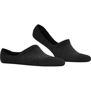 Burlington Athleisure onzichtbare antislip kousenvoetjes nylon footies dames zwart - Maat 39-42