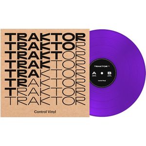 Native Instruments TRAKTOR Control Vinyl MK2 2024 Edition, purple - DJ-control