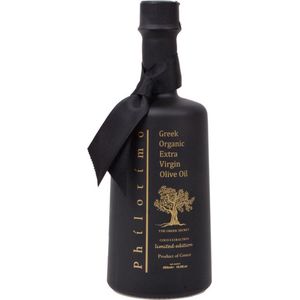 Biologische olijfolie extra vierge Philotimo - Superieure kwaliteit - Koudgeperst - Milde Smaak - Prijswinnaar Great Taste - 500 ml