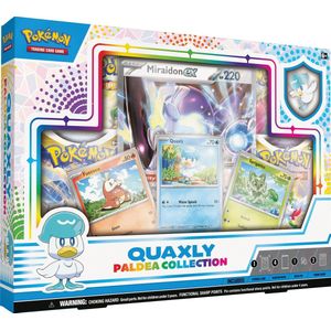 Pokémon Paldea Collection Box - Quaxly- Pokémon Kaarten