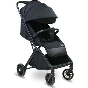 LUVION® Oslo Buggy - Plooibuggy lichtgewicht inklapbaar - Zwart - Inclusief Travel Bag