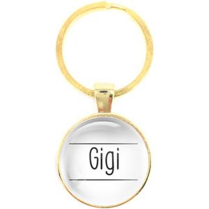 Sleutelhanger Glas - Gigi