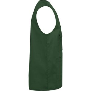 Gilet Unisex S WK. Designed To Work Mouwloos Forest Green 65% Polyester, 35% Katoen