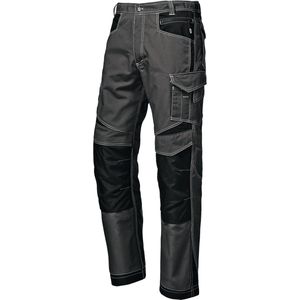 SIR SAFETY INDUSTRIAL Werkbroek HEREN Veiligheidsbroek Grijs - Met Kniezak - Met D ring - Reflecterend