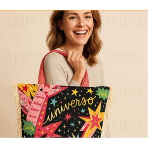 Boho Chic & Bold Beachbag
