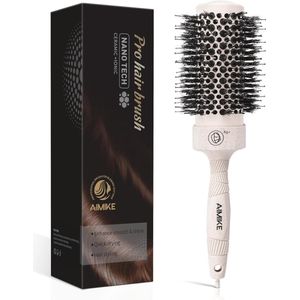 Ronde Haarborstel voor Professionele Styling - Verminder Droogtijd & Bereik Diverse Looks