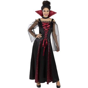 Funidelia | Vampier Kostuum Voor voor vrouwen - Halloween, Horror, Dracula, Vampire - Kostuum voor Volwassenen Accessoire verkleedkleding en rekwisieten voor Halloween, carnaval & feesten - Maat XS - Zwart