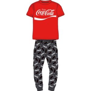 Coca-Cola Pyjama - Heren - 2-delig Shirt + Pyjamabroek - Maat XXL