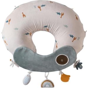 Equivera Activiteitenkussen - Speelkussen Baby - Tummy Time - Baby Speelgoed - Kraamcadeau - Babyshower Cadeau - Tummy Time Baby - Tummy Time Kussen - Buikkussen Baby