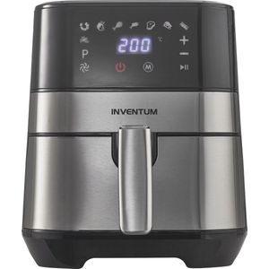 Inventum GF350HLD - Airfryer - Heteluchtfriteuse - Inhoud 3,5 liter - Zwart/RVS