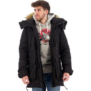 Superdry Code Xpd Everest Parka Zwart 2XL Man